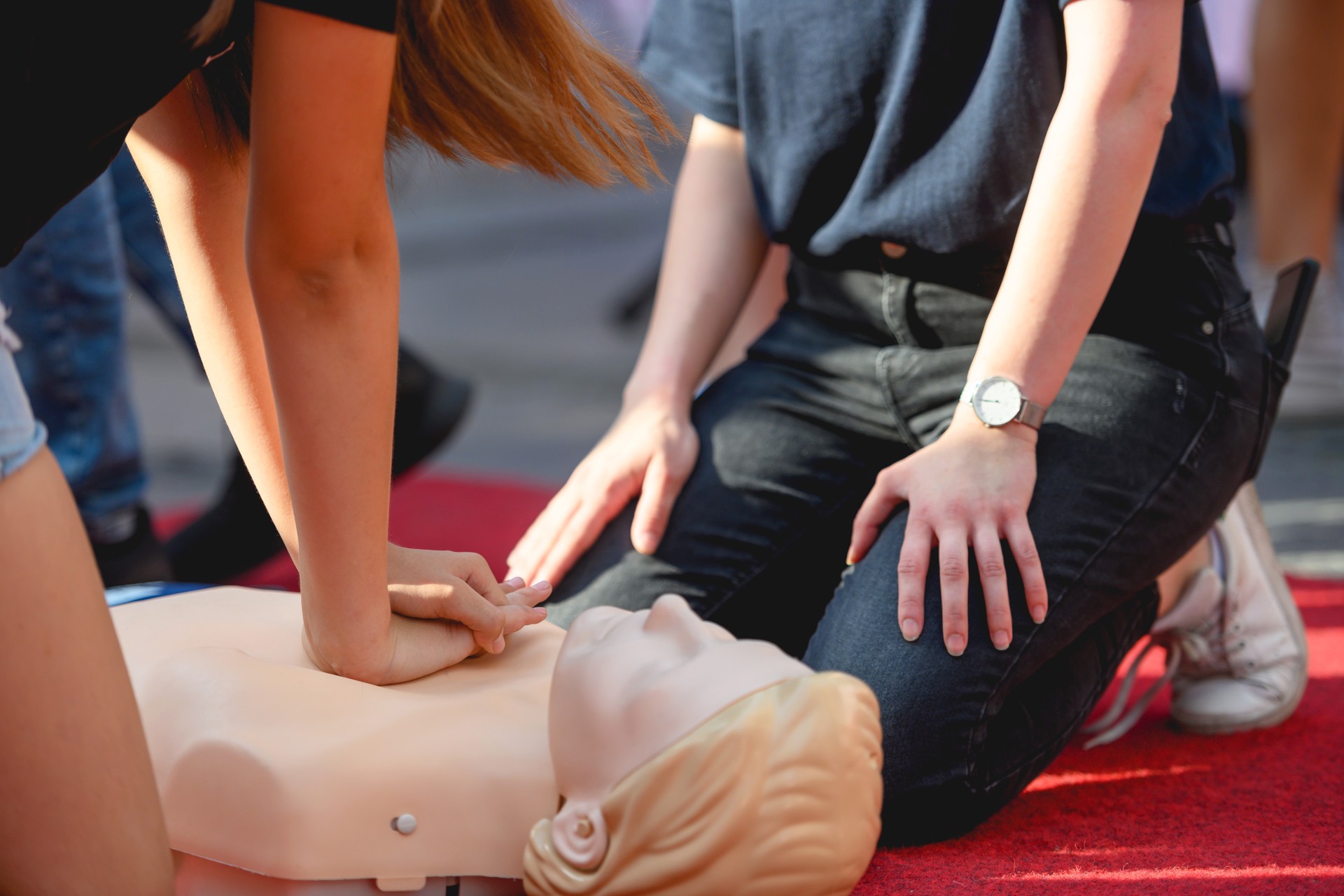 CPR training medical procedure workshop