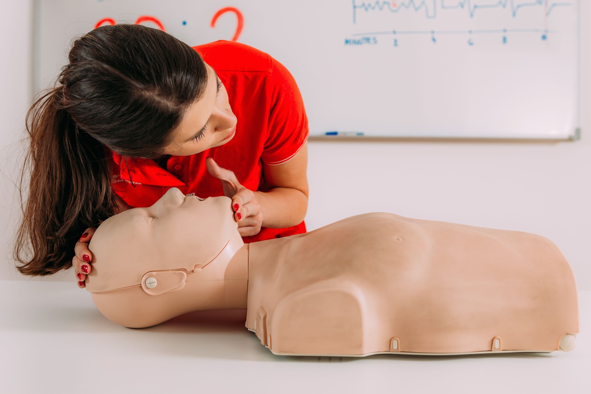 A comprehensive first aid course, focusing on CPR and lifesaving techniques. Learning essential skills in a supportive environment